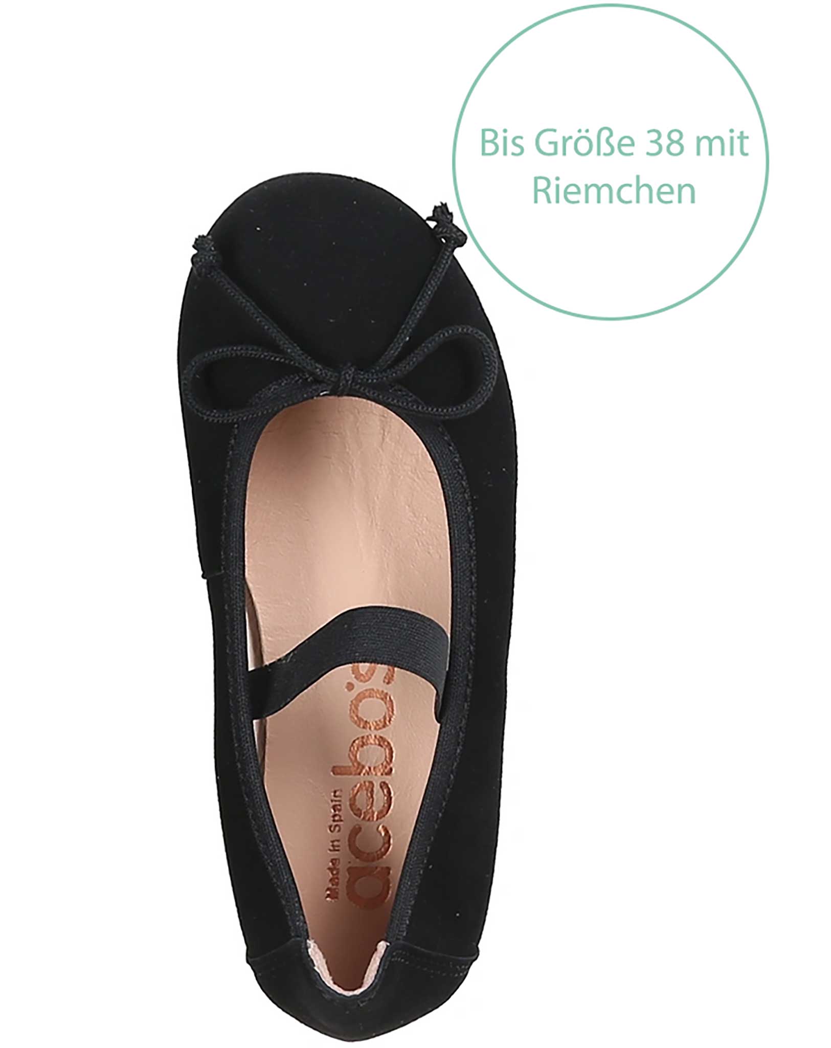 Ballerinas CHICA in schwarz