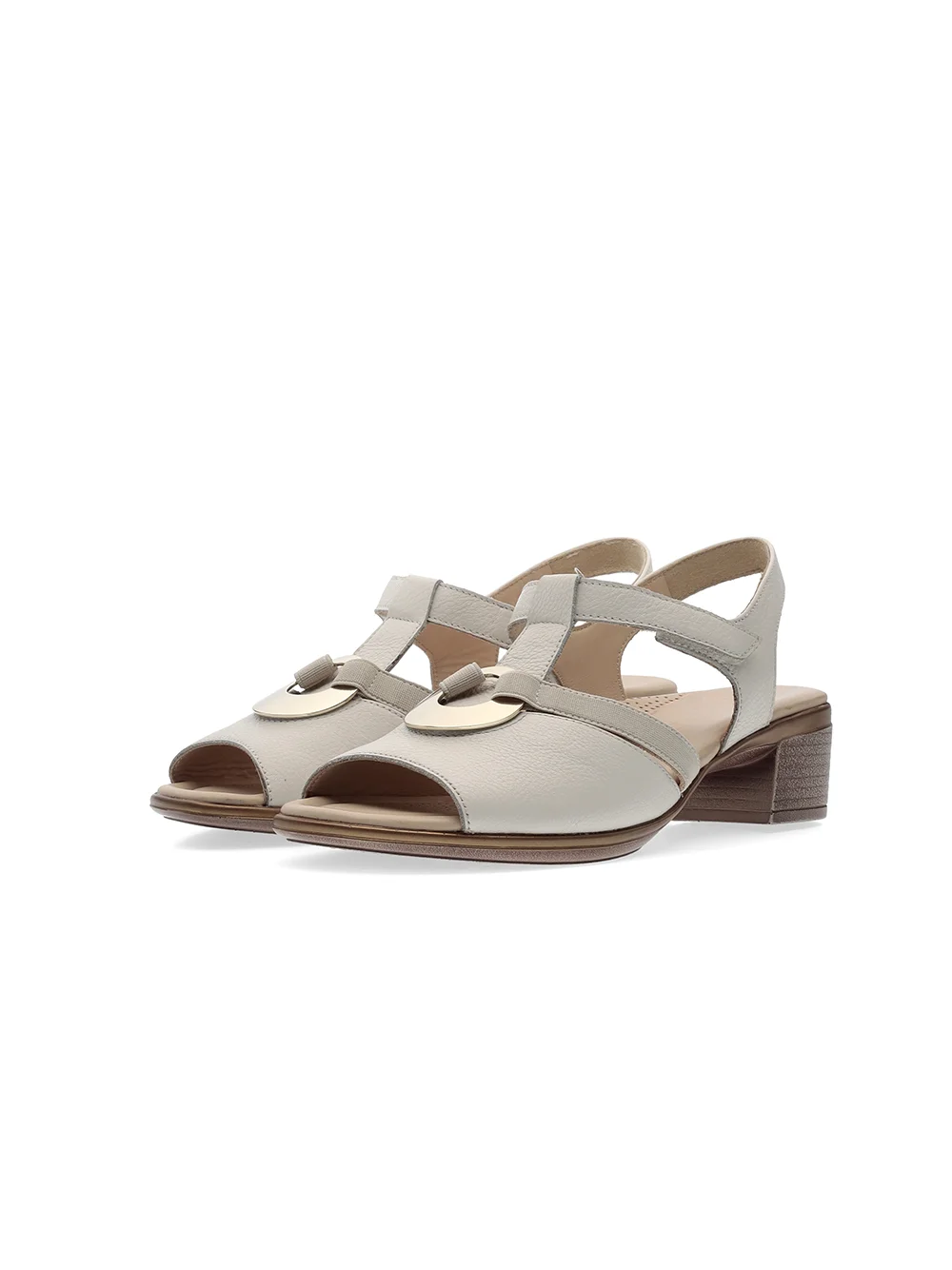 Sandalette Lugano cream