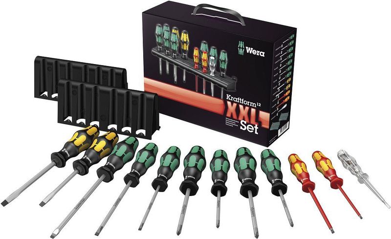 Schroevendraaierset Kraftform XXL 12-delig