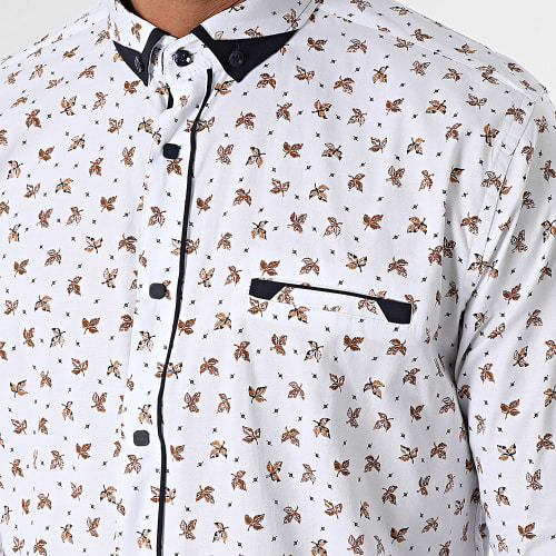 Chemise Manches Longues Blanc
