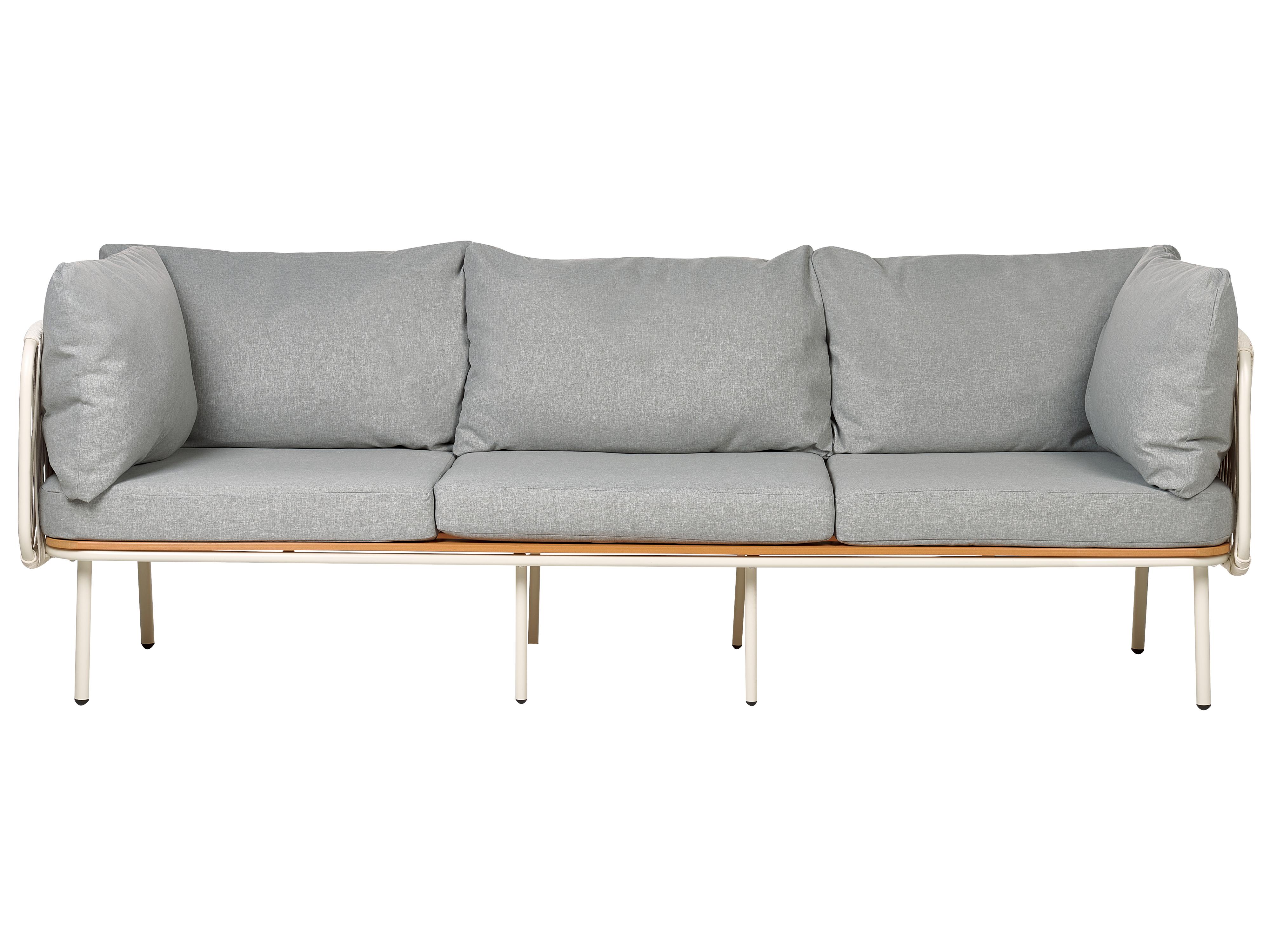 Tuin loungebank 3-zits SENISE Metaal Grijs