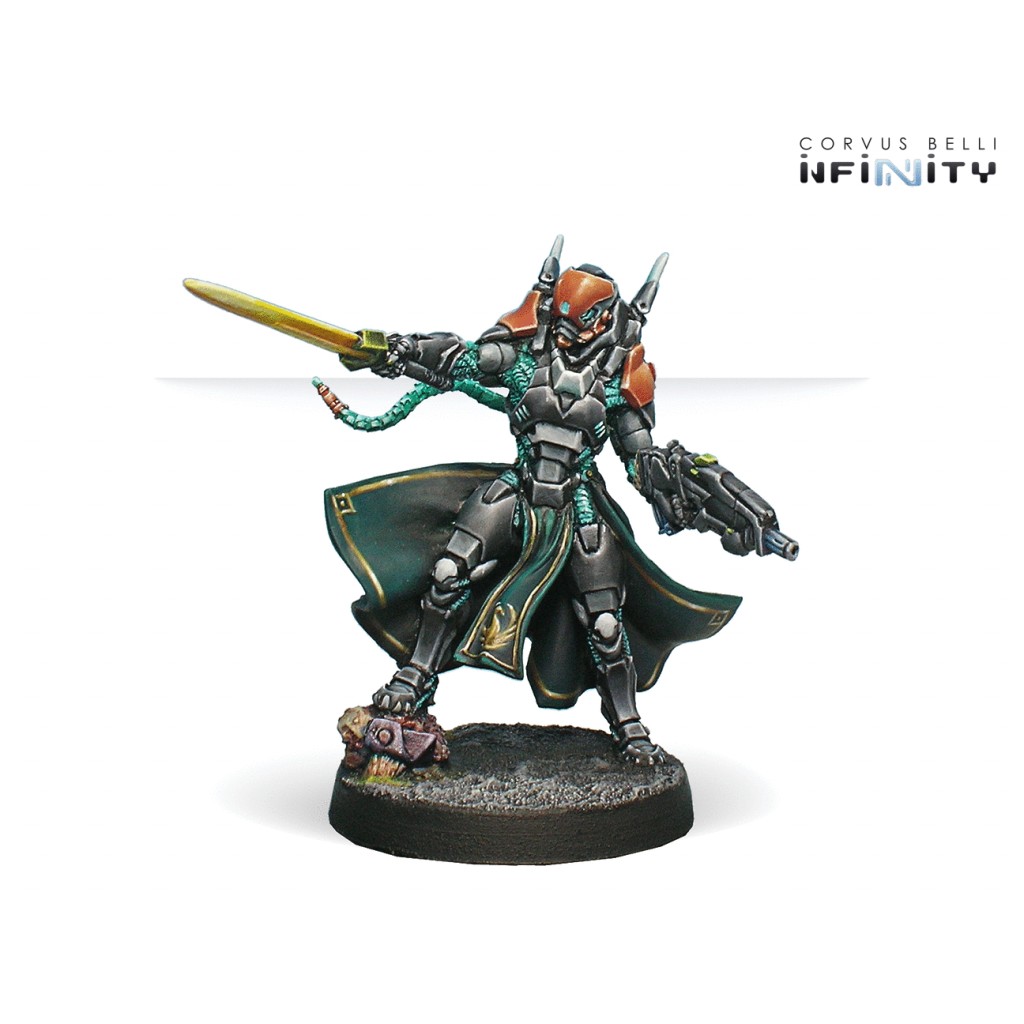 Infinity - Yu Jing - Imperial Agents, Crane Rank (MULTI Rifle, Monofilament CCW)
