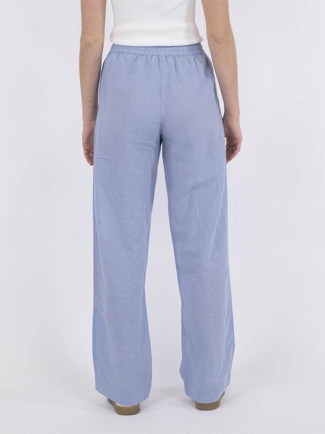 Neo Noir Sonar Linen Pants Light blue