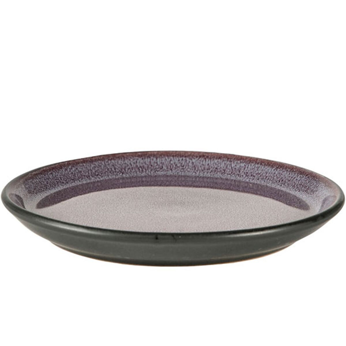 Gastro tallerken 17 cm, svart/lilla