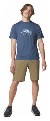 T-shirt Technique Columbia Kwick Hike Bleu Homme