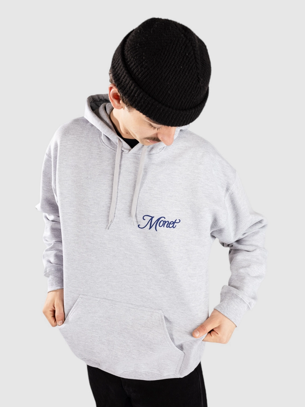 Monet Skateboards Old Money Hoodie ash