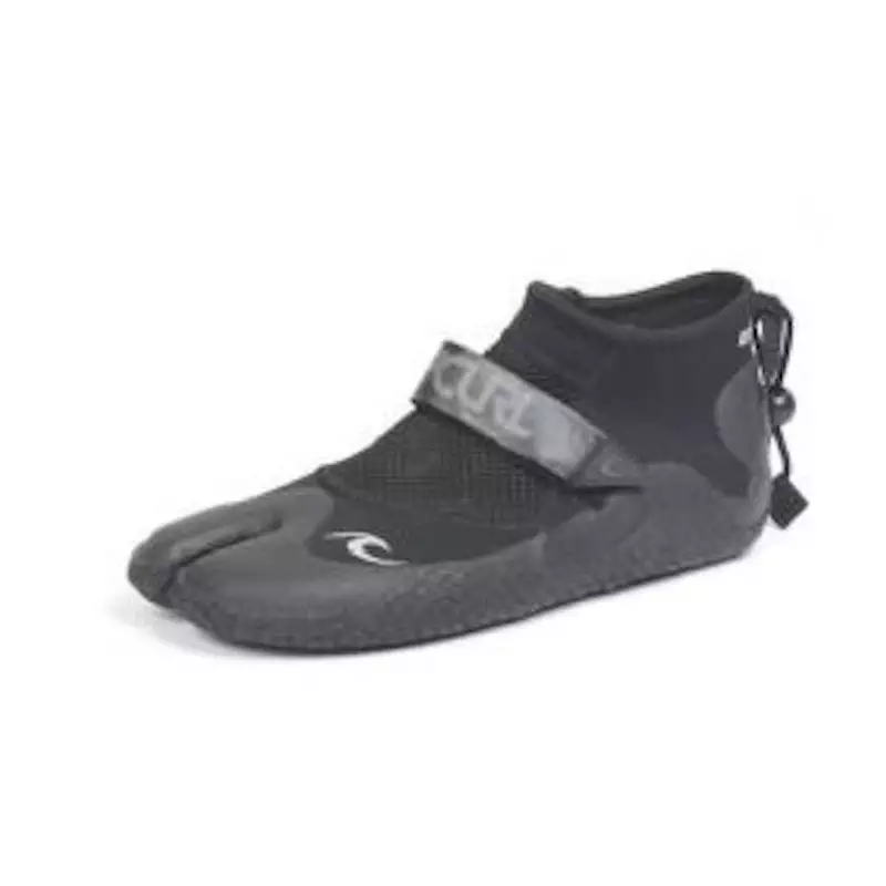 chausson néoprène REEFER LOW 1,5 mm Split RIP CURL Noir/Charcoal