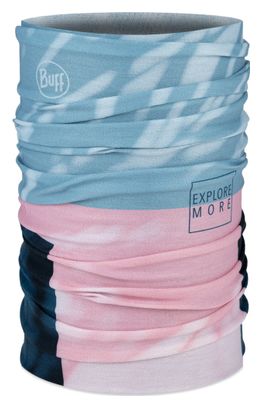 Tour De Cou Enfant Buff Coolnet UV Bleu/Rose