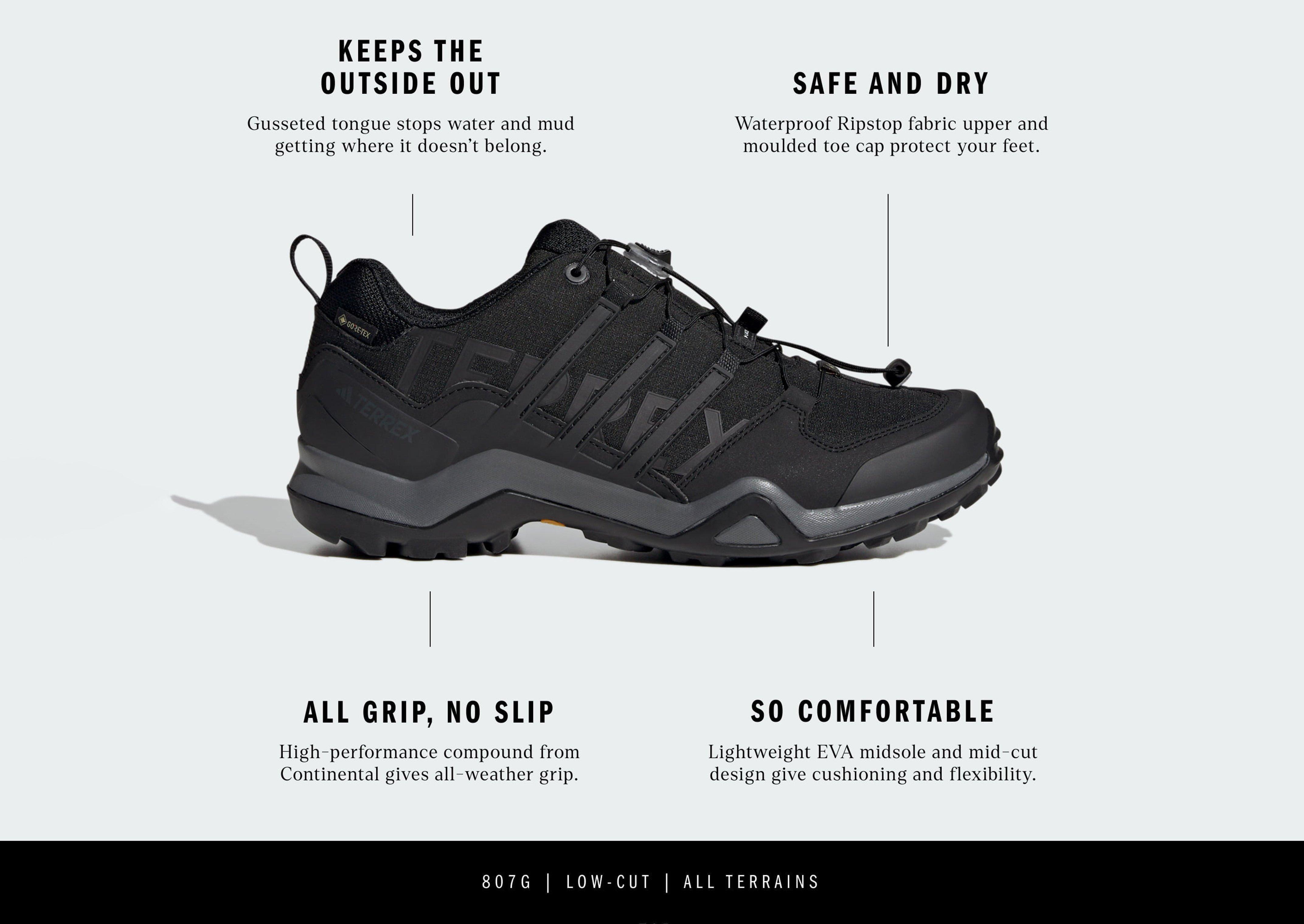 adidas Chaussure de randonnée Terrex Swift R2 GORE-TEX