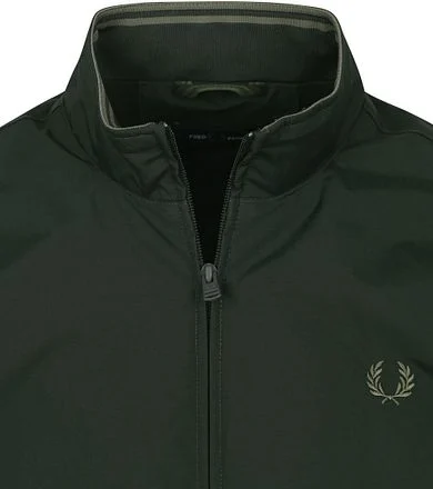 Fred Perry Jas Brentham Donkergroen J2660-T61 kopen