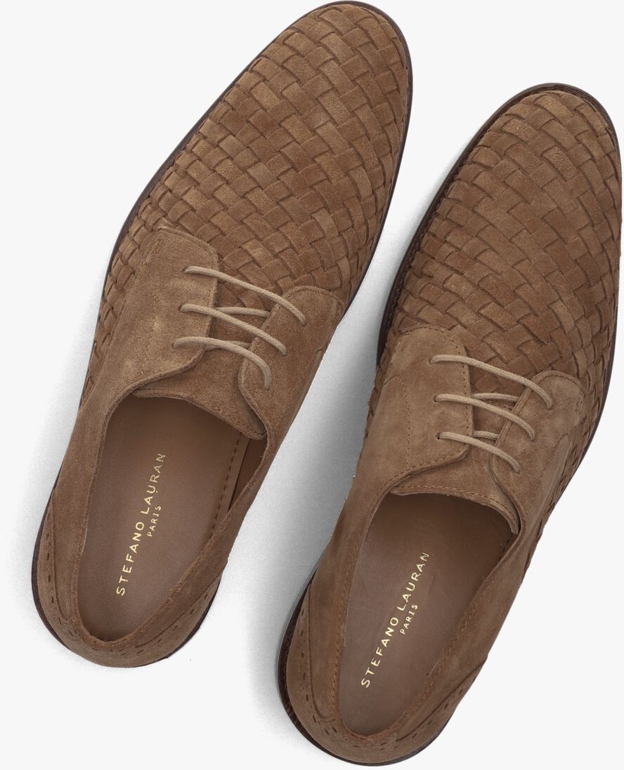 cognac stefano lauran nette schoenen msh0010098.