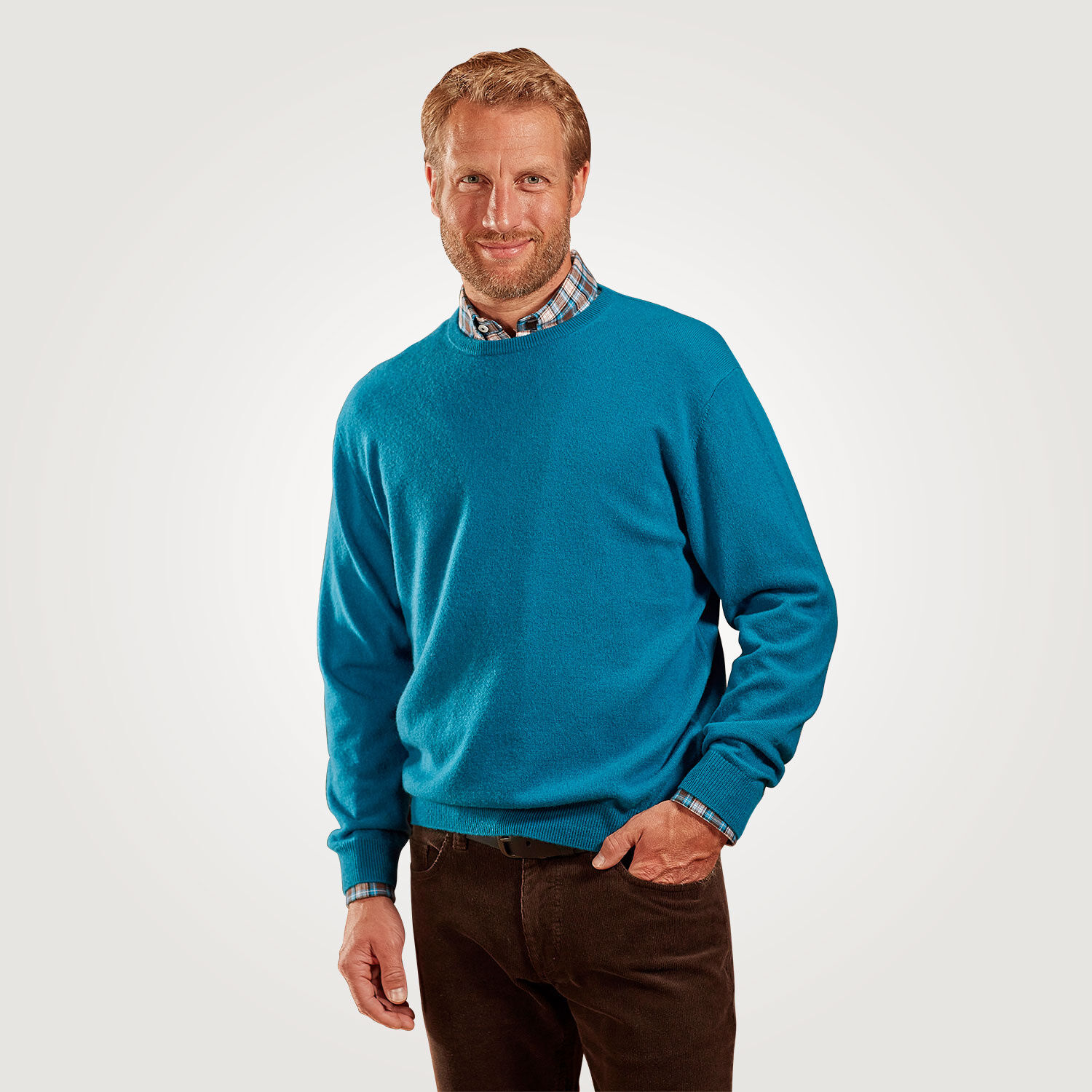Pullover Herren aus Kaschmir GOTS