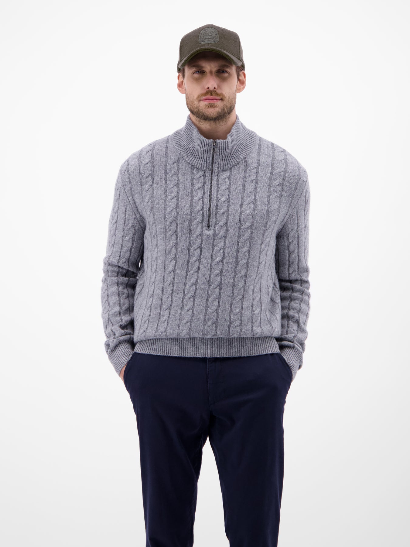 Herren Basecap, unifarben