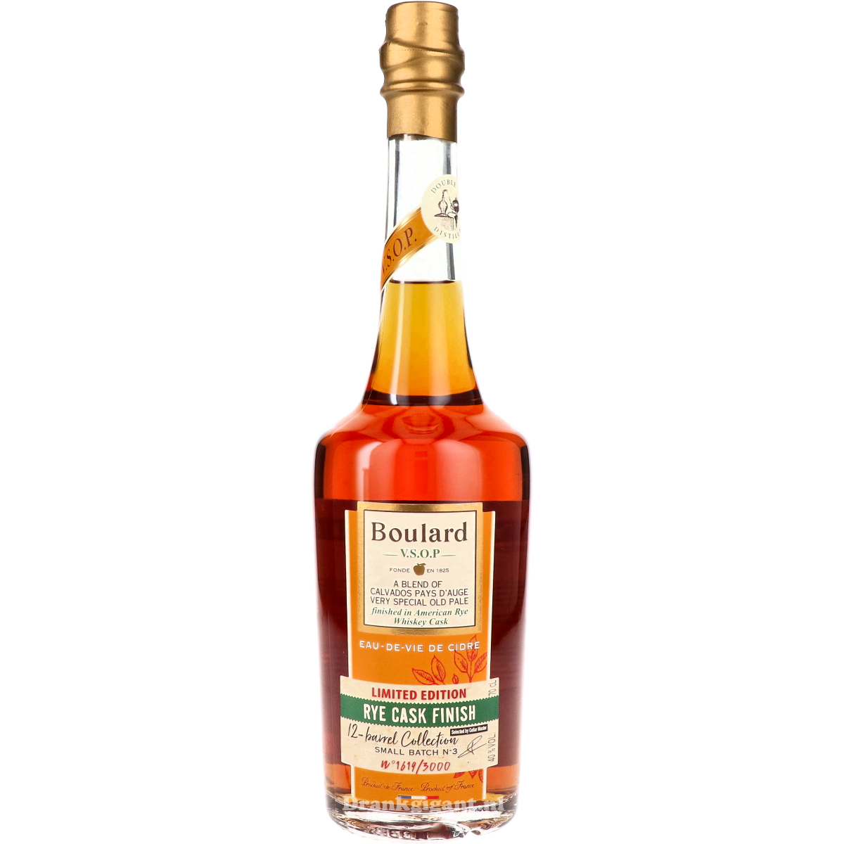 Boulard VSOP Rye Cask Finish 70 cl