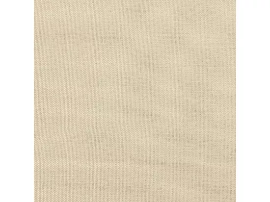 Repose-pied Crème 60x50x41 cm Tissu
