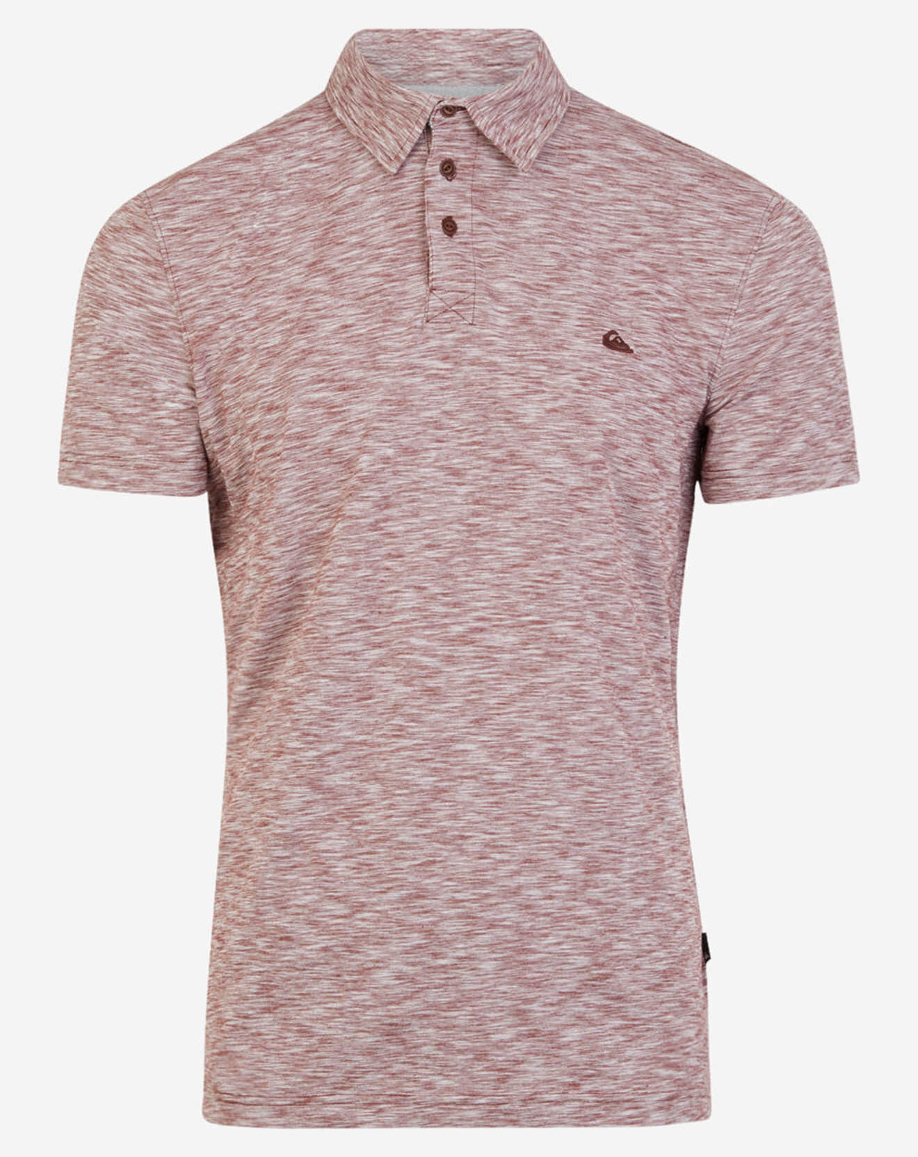 Quiksilver Polo Everyday Sun Cruise bordeaux chiné