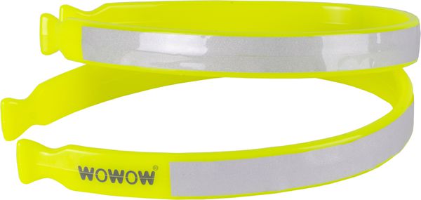 TROUSER CLIP reflektierende Hosenspangen  gelb