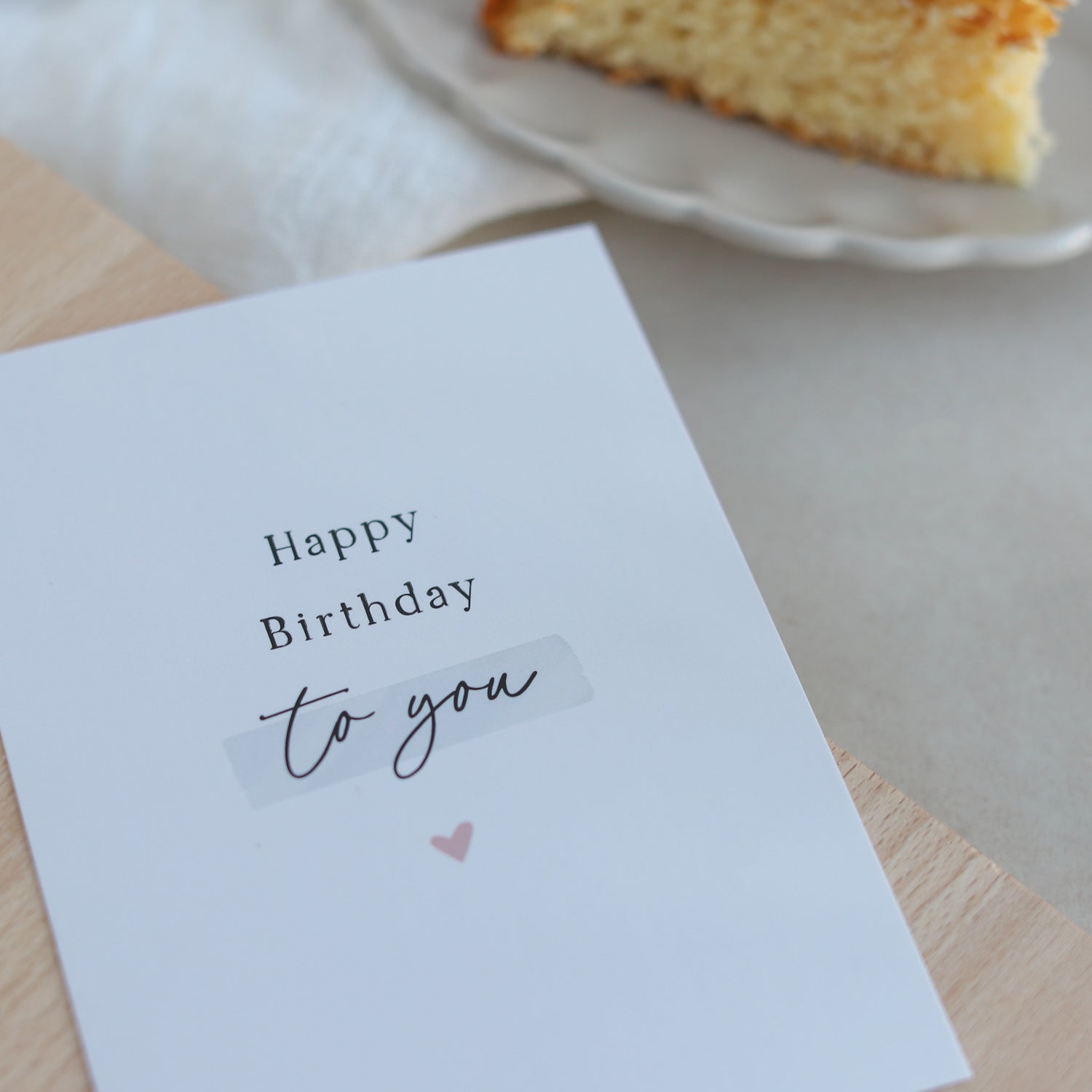 Postkarte „Happy Birthday