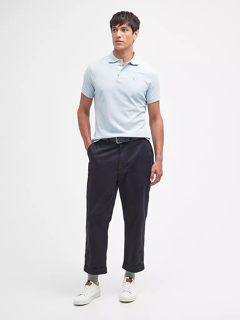 BARBOUR Poloshirt Regular Fit hellblau
