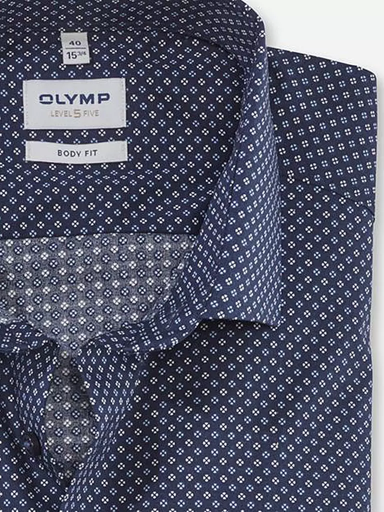OLYMP LEVEL FIVE Hemd Body Fit dunkelblau