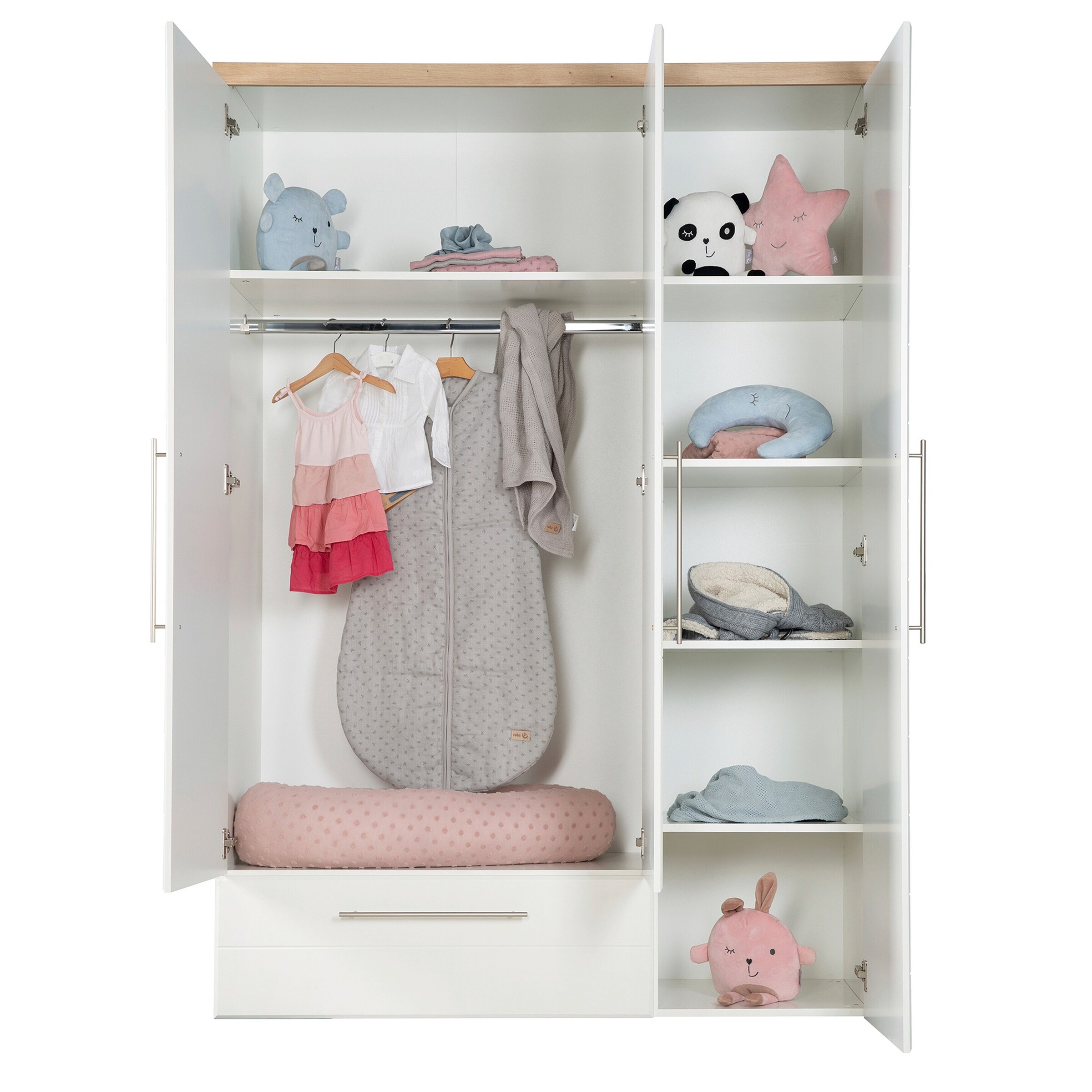 roba Kleiderschrank 3-türig Nele