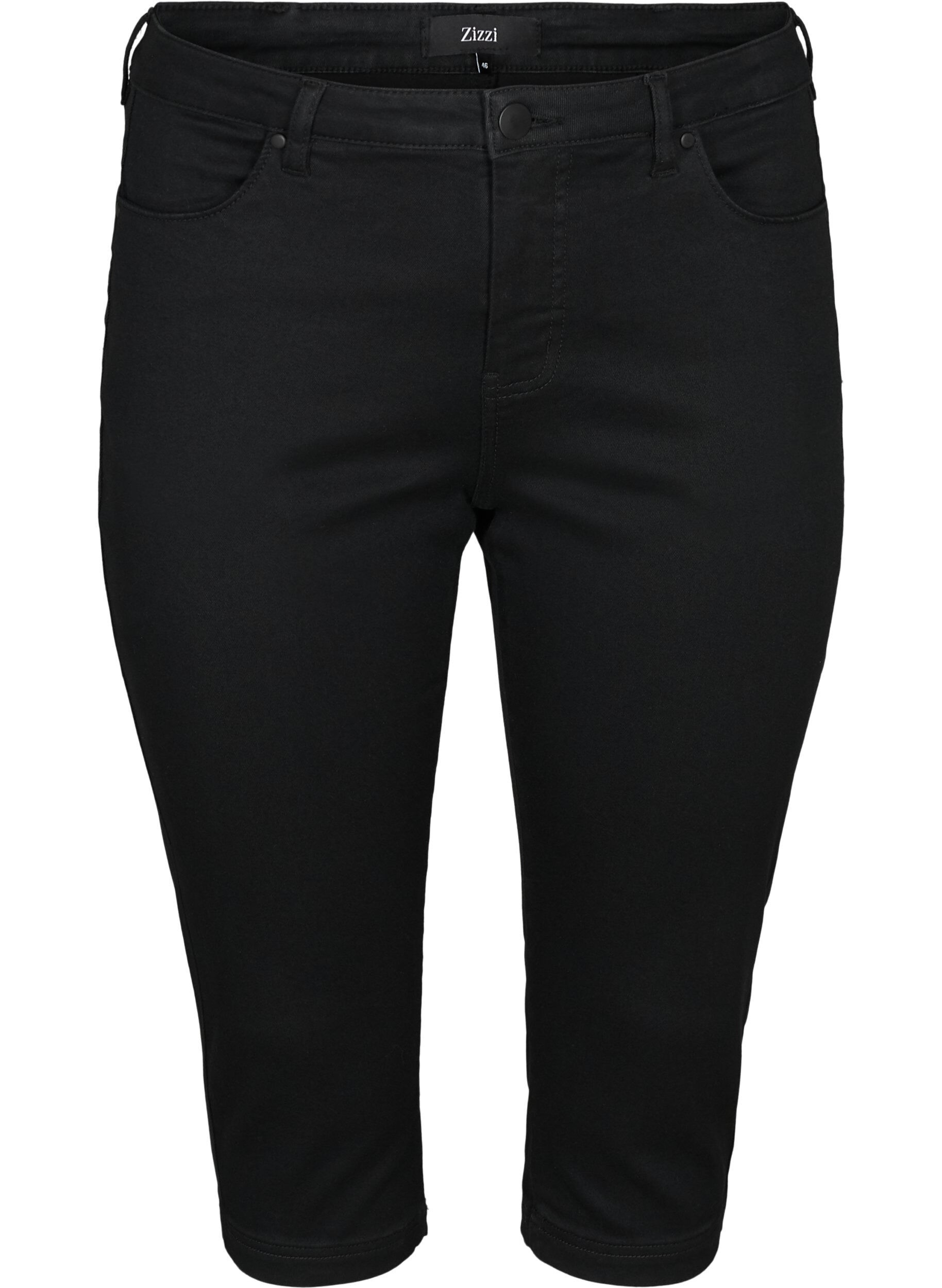 Højtaljede Amy capri jeans med super slim fit