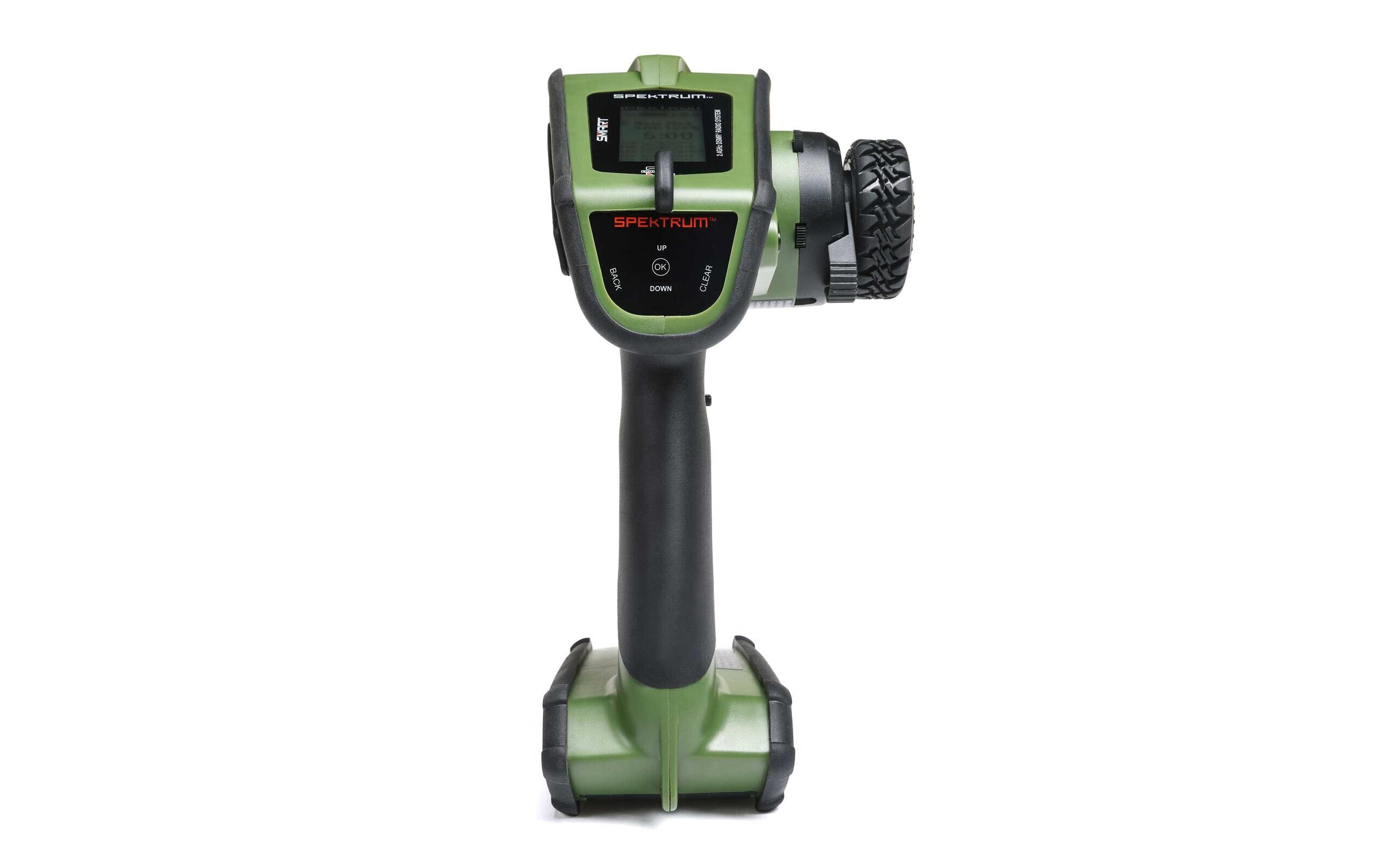 Fernsteuerung DX6 Rugged DSMR Grün, nur Sender<br>Robuster 6-Kanal Sender für RC Fahrzeuge