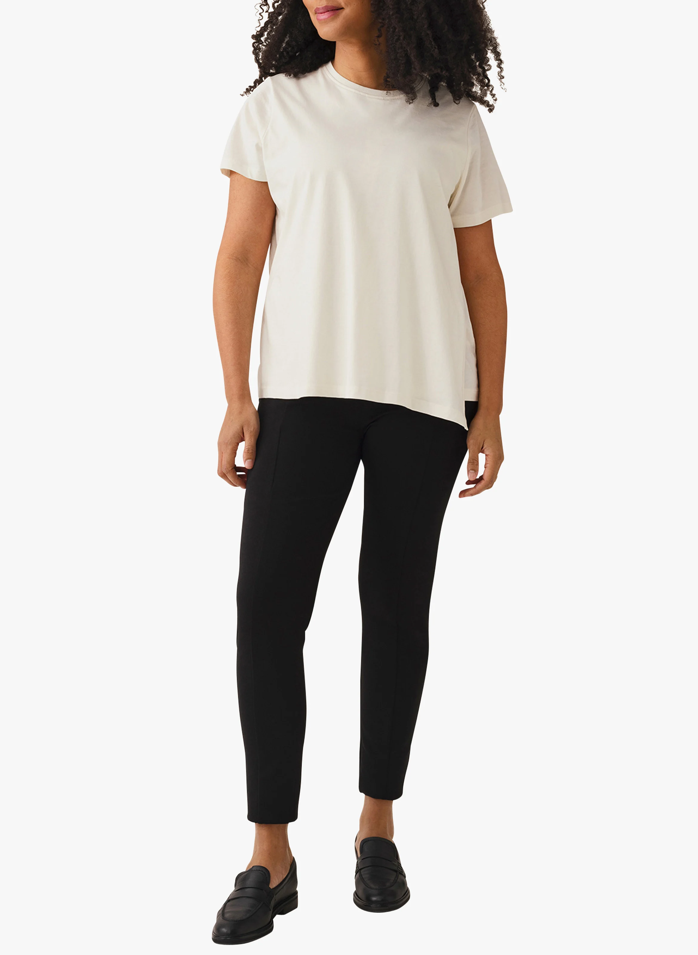 Pantalon slim de grossesse | Noir