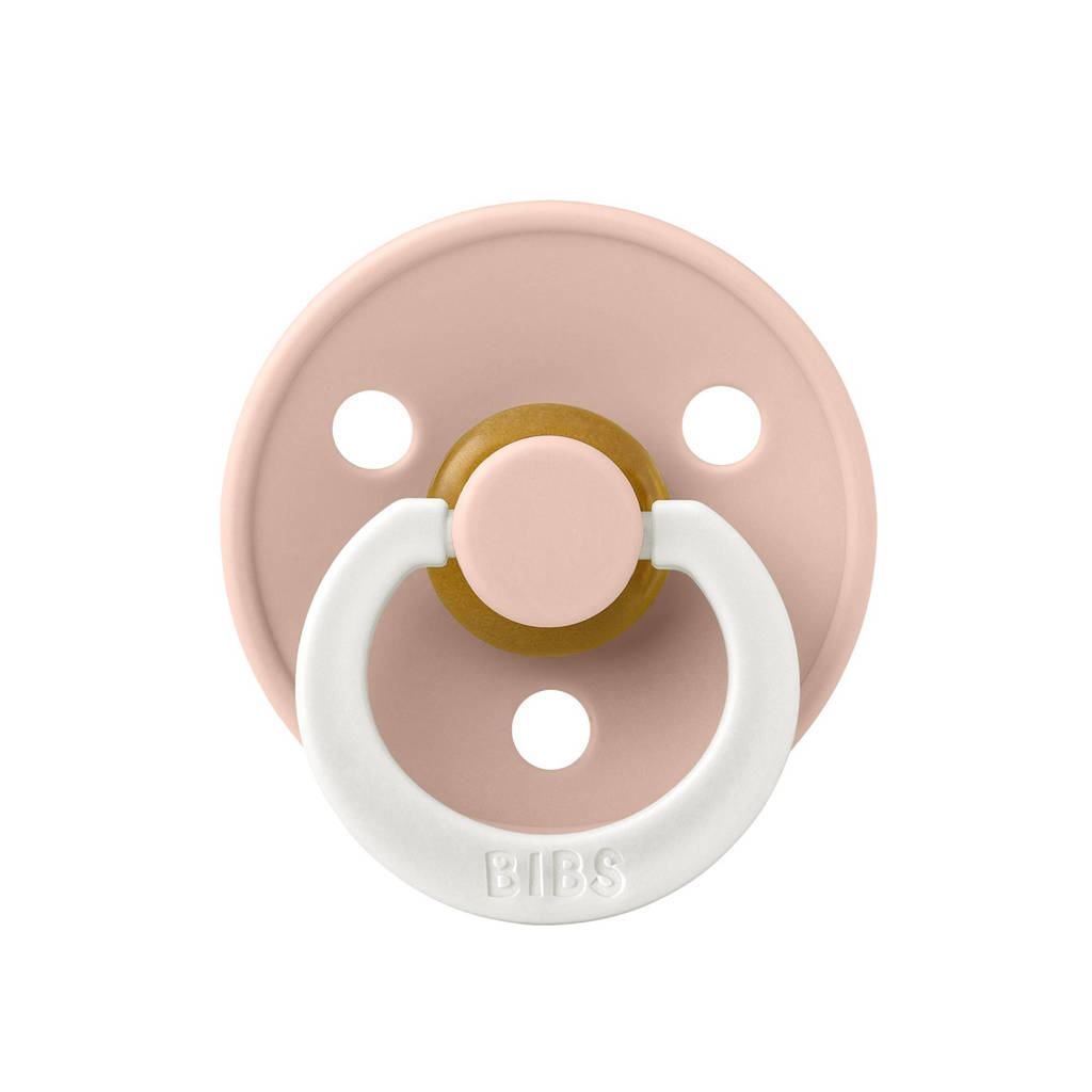 fopspeen - maat 1 - Glow in the dark Blush / Vanilla (2 stuks)