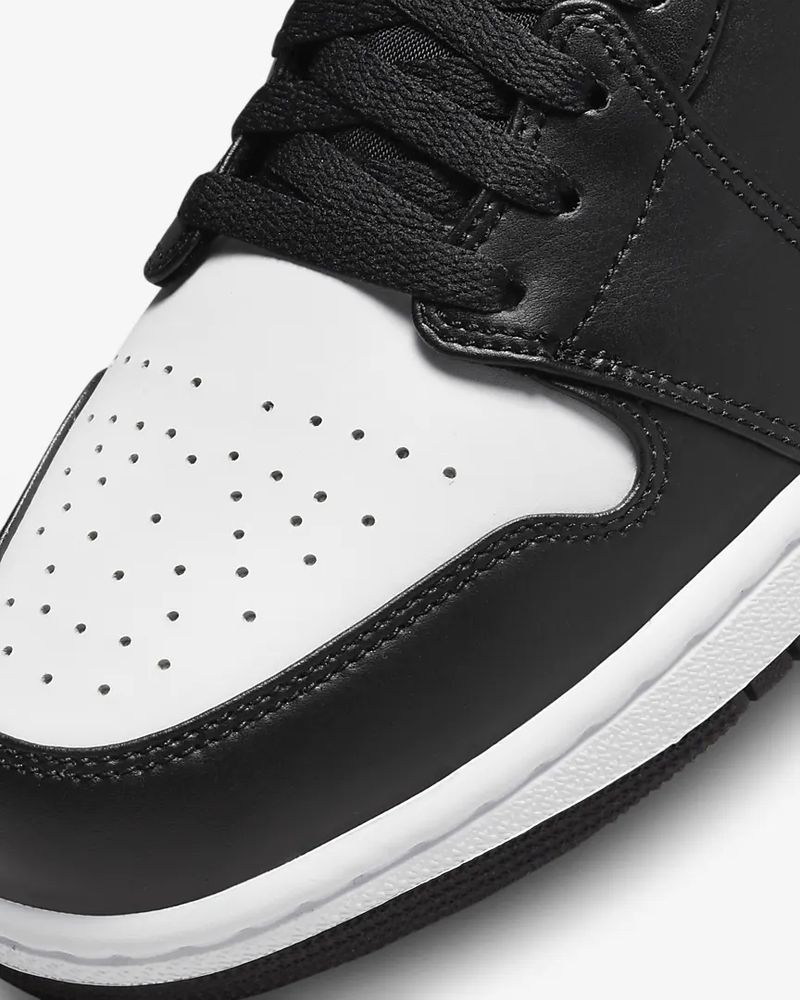 Chaussures Nike Air Jordan 1 Low Noir & Rouge pour homme