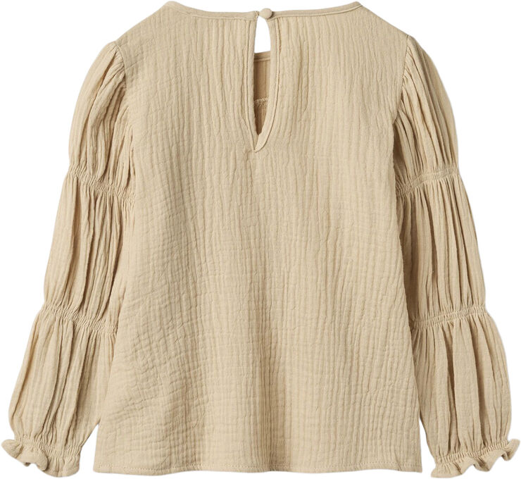 Fliink SUMA LS BLOUSE Sandshell
