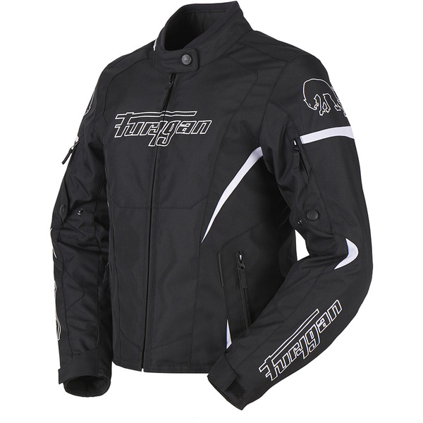 Furygan - Blouson femme Volva Noir / Blanc