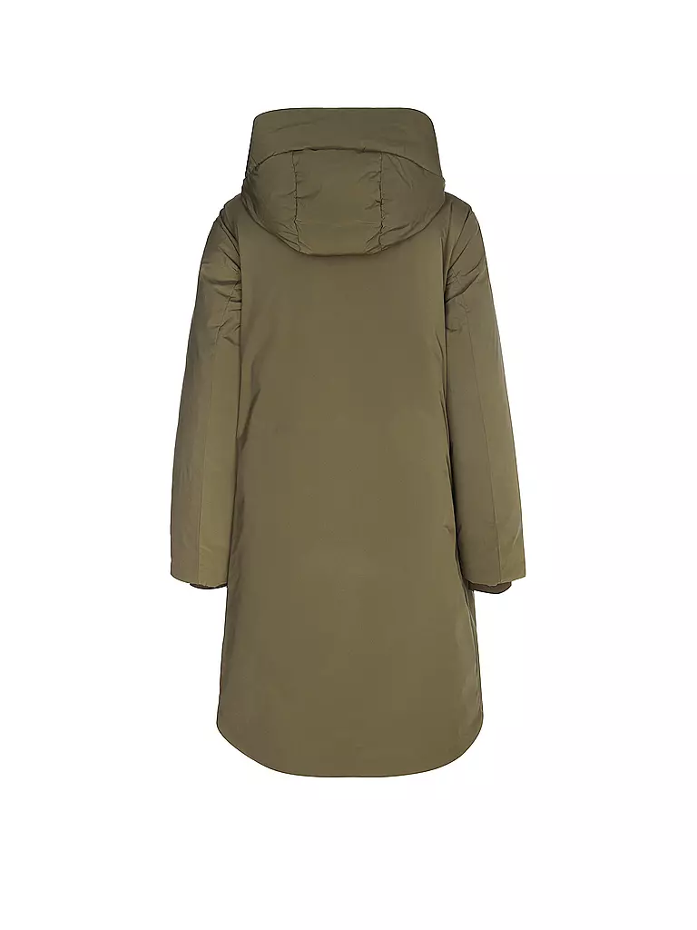WOOLRICH Daunenparka COCOON  dunkelgrün