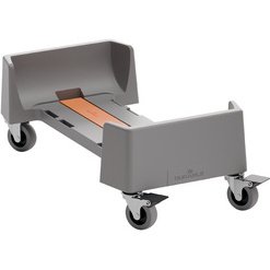 Chariot DURABIN 90 L, en rPP, 4 roulettes, gris