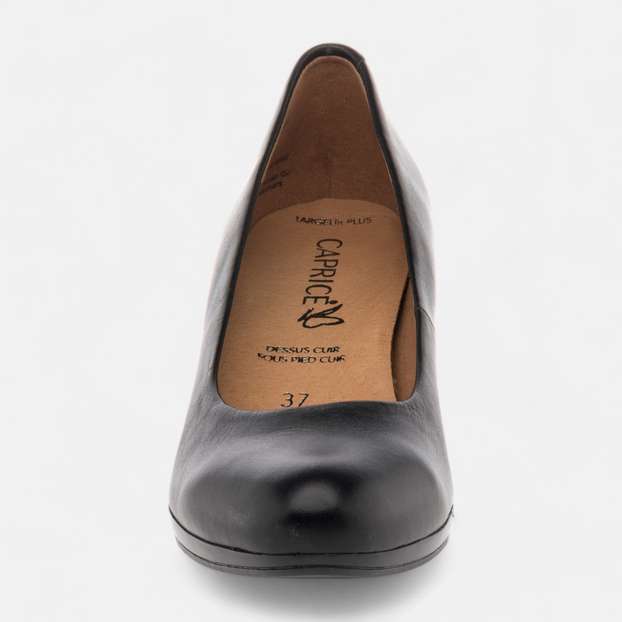 Escarpins Femme en cuir noir