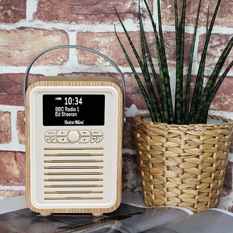 VQ Retro Mini DAB+/FM m. Bluetooth radio