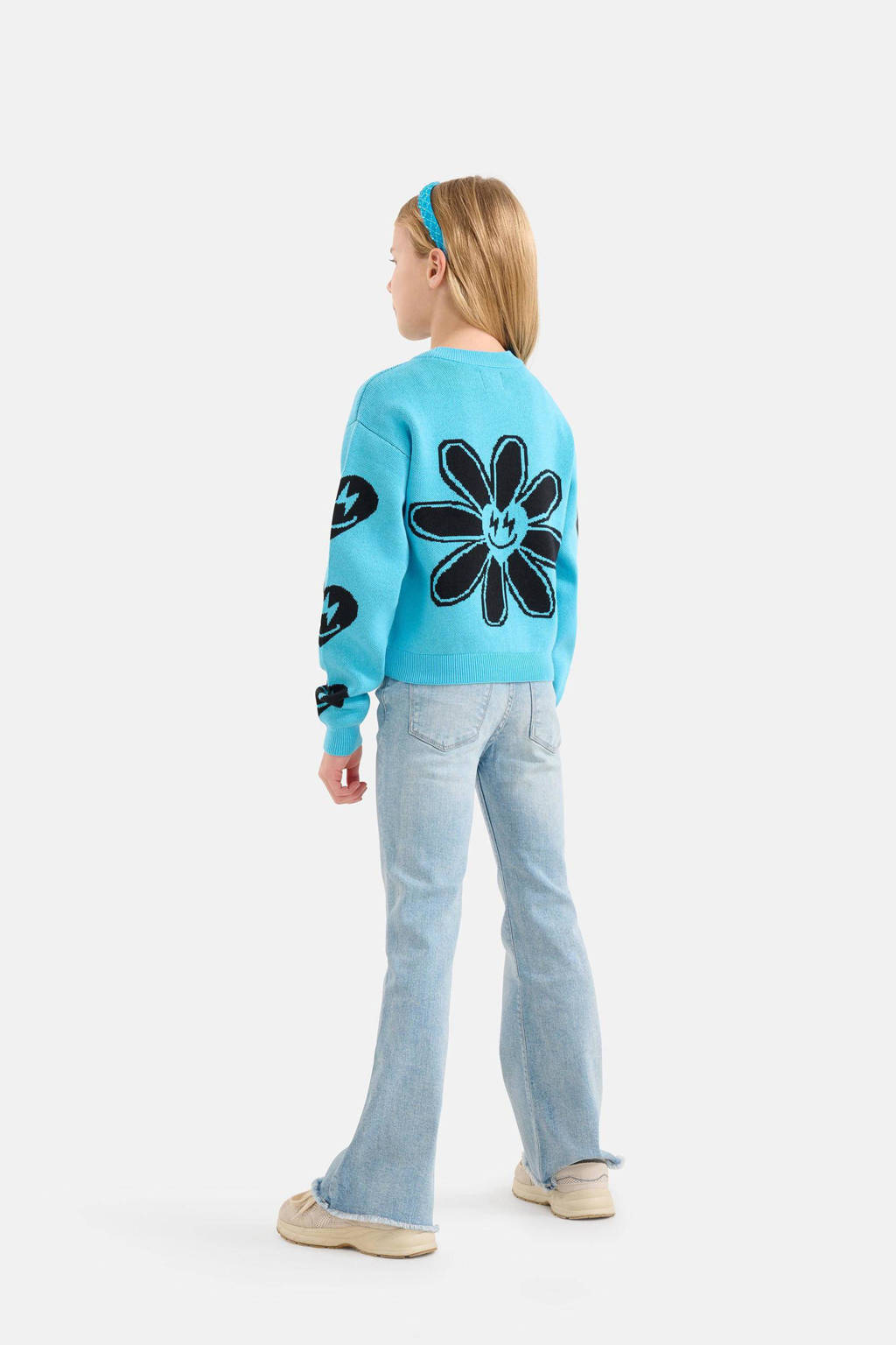 Shoeby flared fit jeans bleached