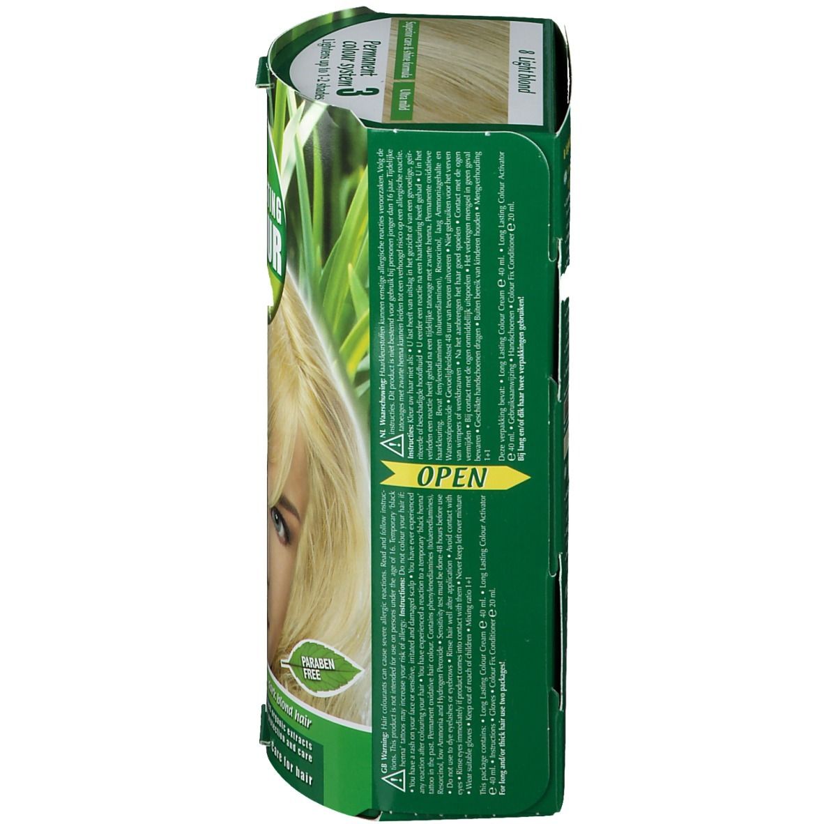Hennaplus Long Lasting Light Blond 8