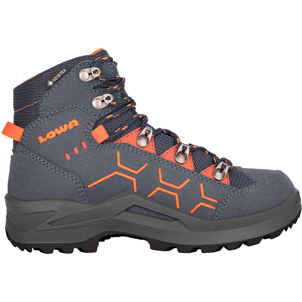 LOWA Kody EVO GORE-TEX® MID Junior Wanderschuhe Kinder stahlblau