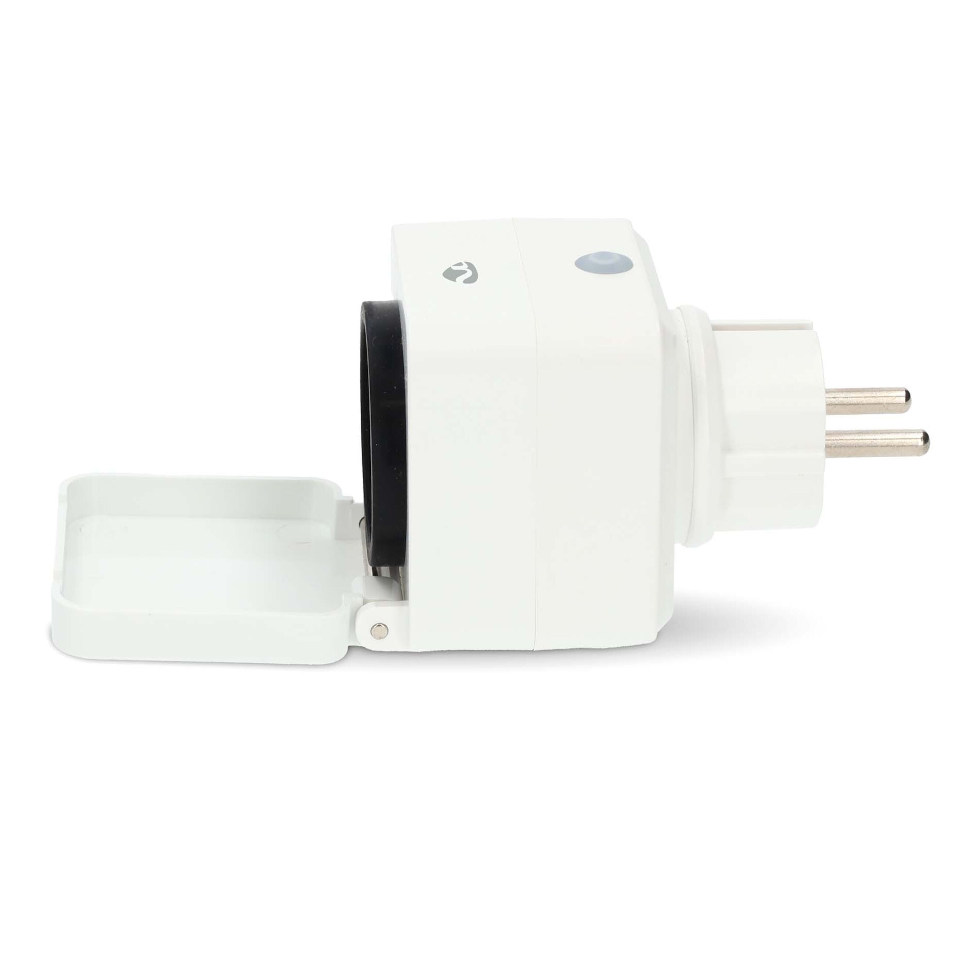 Nedis Zigbee Fjernstrømbryter for utendørsbruk 3680 W