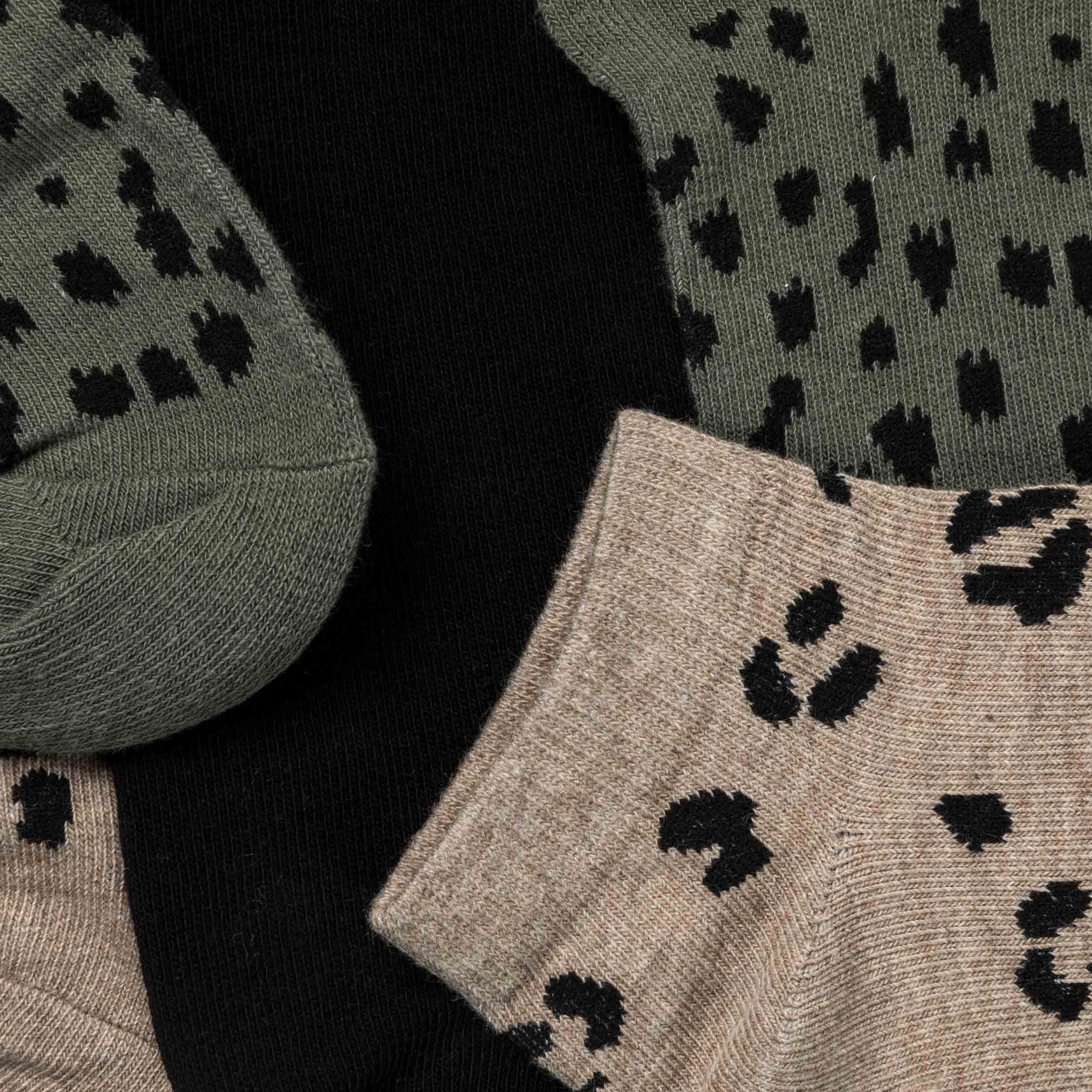 Chaussettes Femme kaki