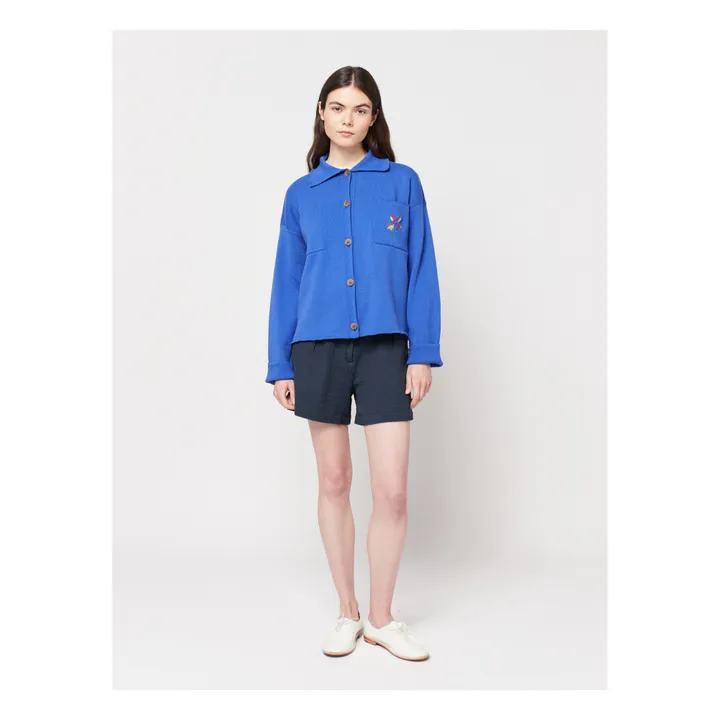 Bobo Choses Cardigan Col - Collection Femme  | Bleu