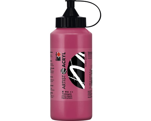 Marabu Artist Acryl, primair magenta 914, 500ml