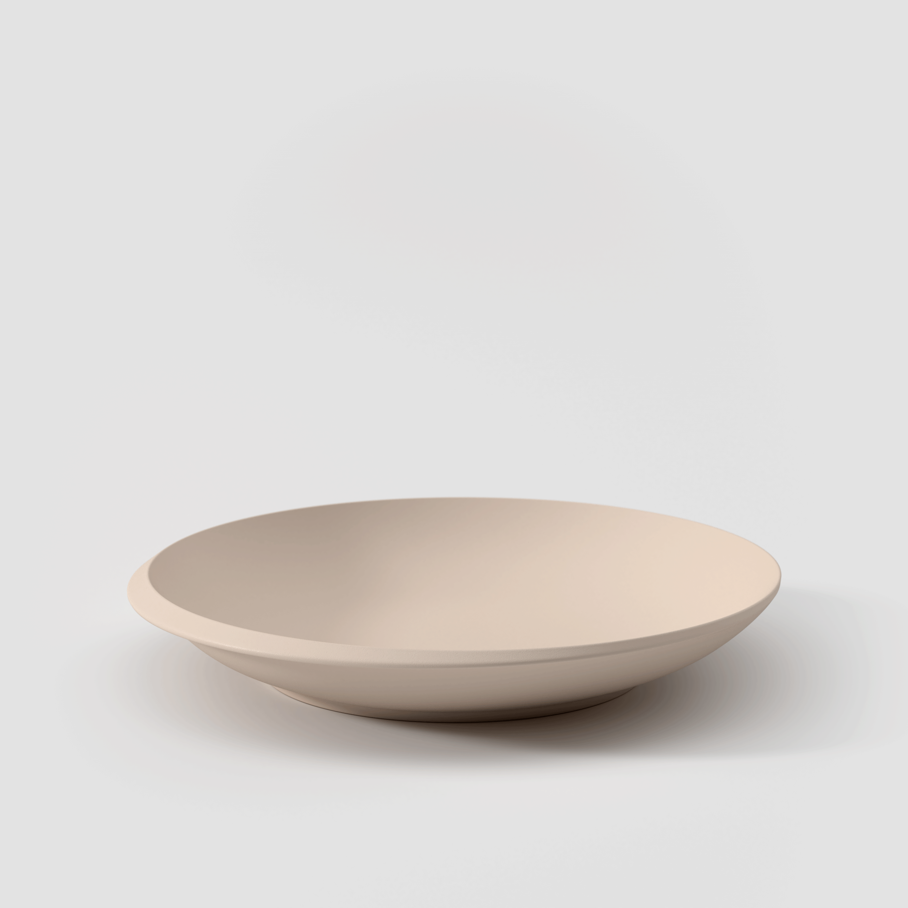 NewMoon Bowl Beige, 25.4 oz, Premium Porcelain