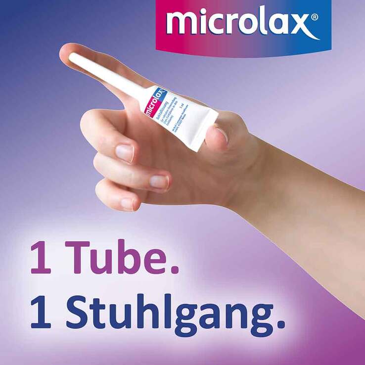 microlax Abführmittel bei Verstopfung, 50X5 ml