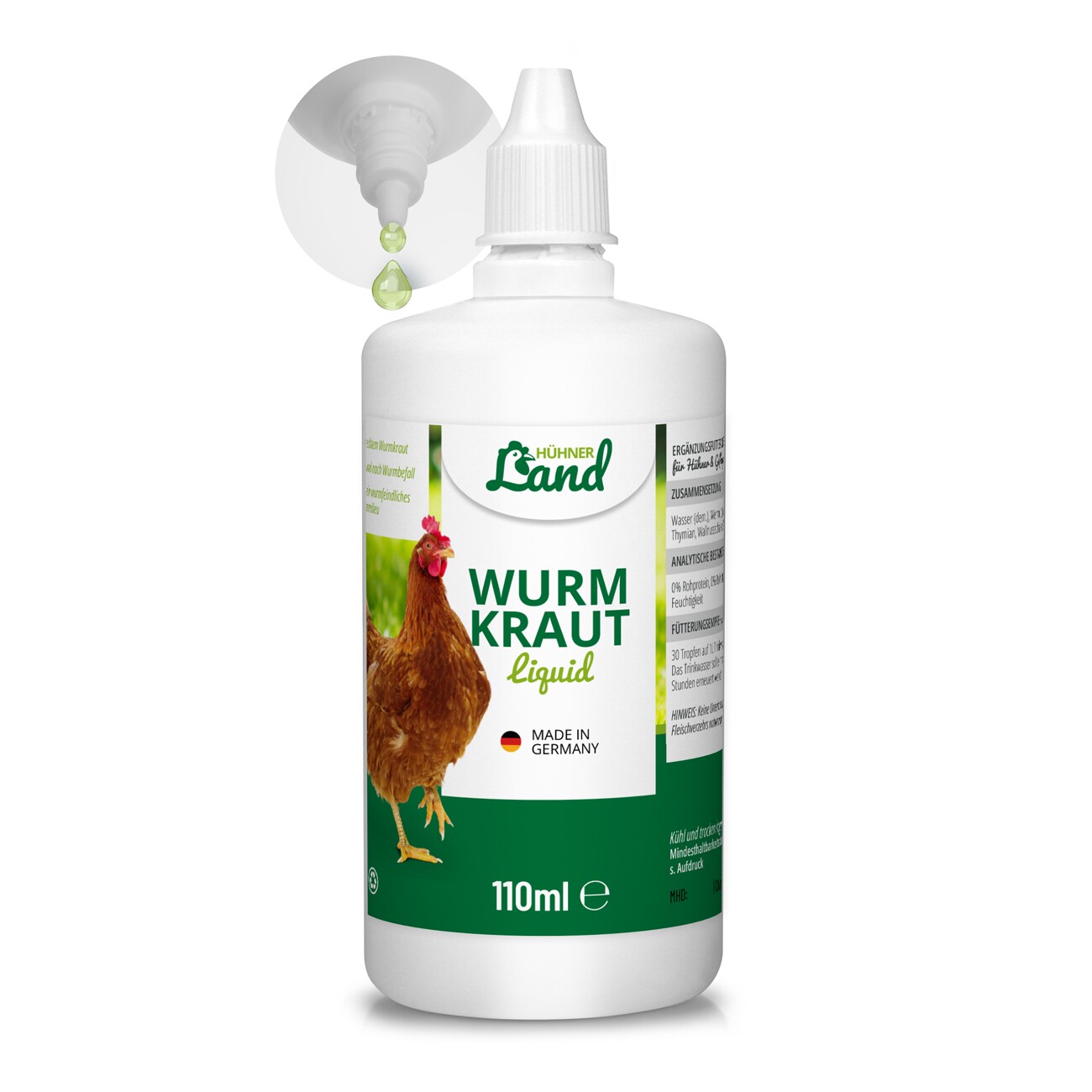 HÜHNER Land Wurmkraut Liquid 100ml