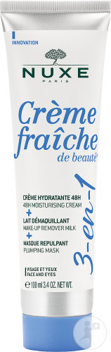 Nuxe Crème Fraîche De Beauté 3 En 1  Concentree Multi-Fonctions Tube 100ml