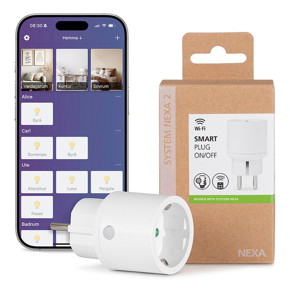 PLUG-IN MONTAKER NEXA WIFI 433 WPR