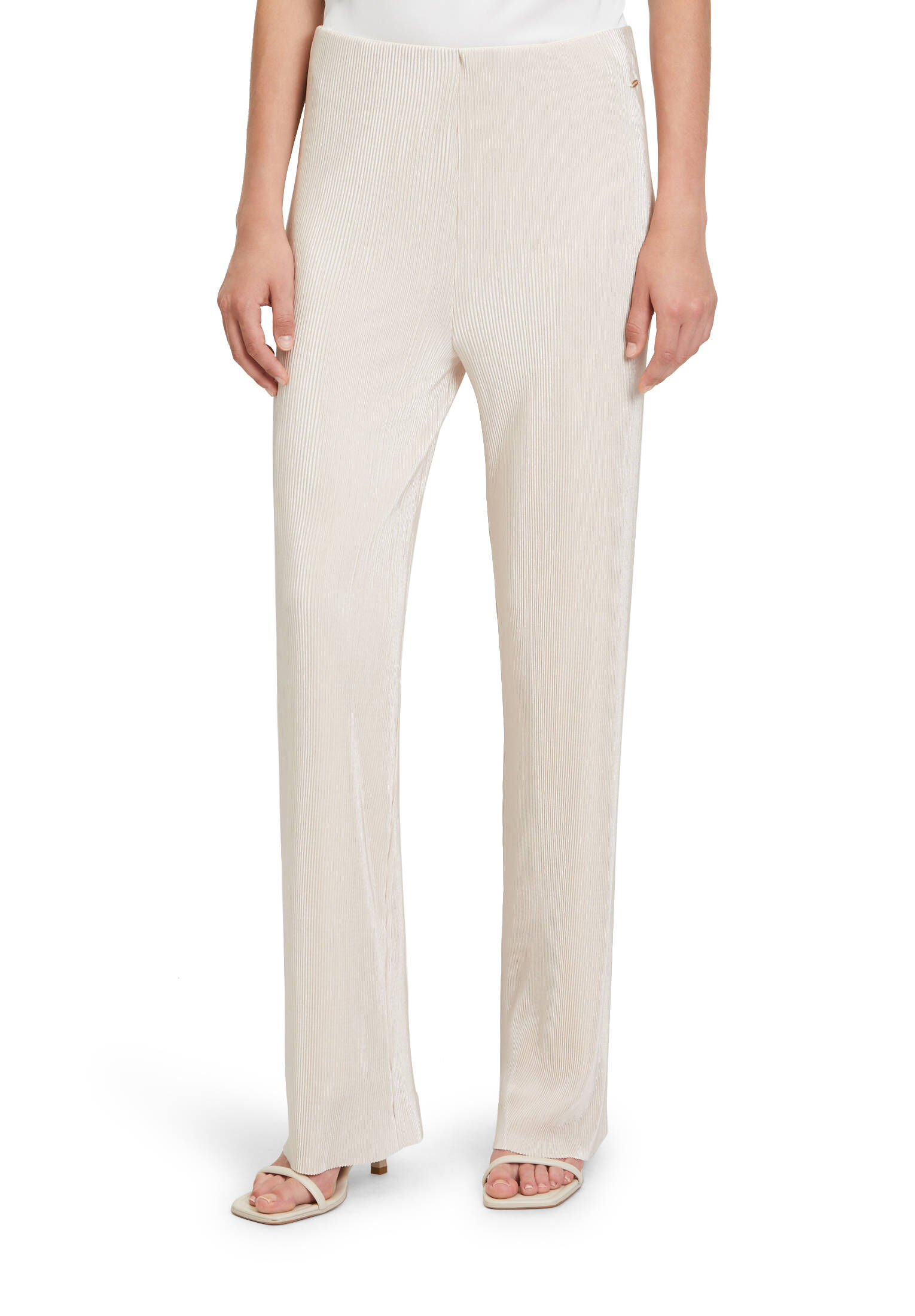 Betty & Co| Damen Stoffhose mit Plissee