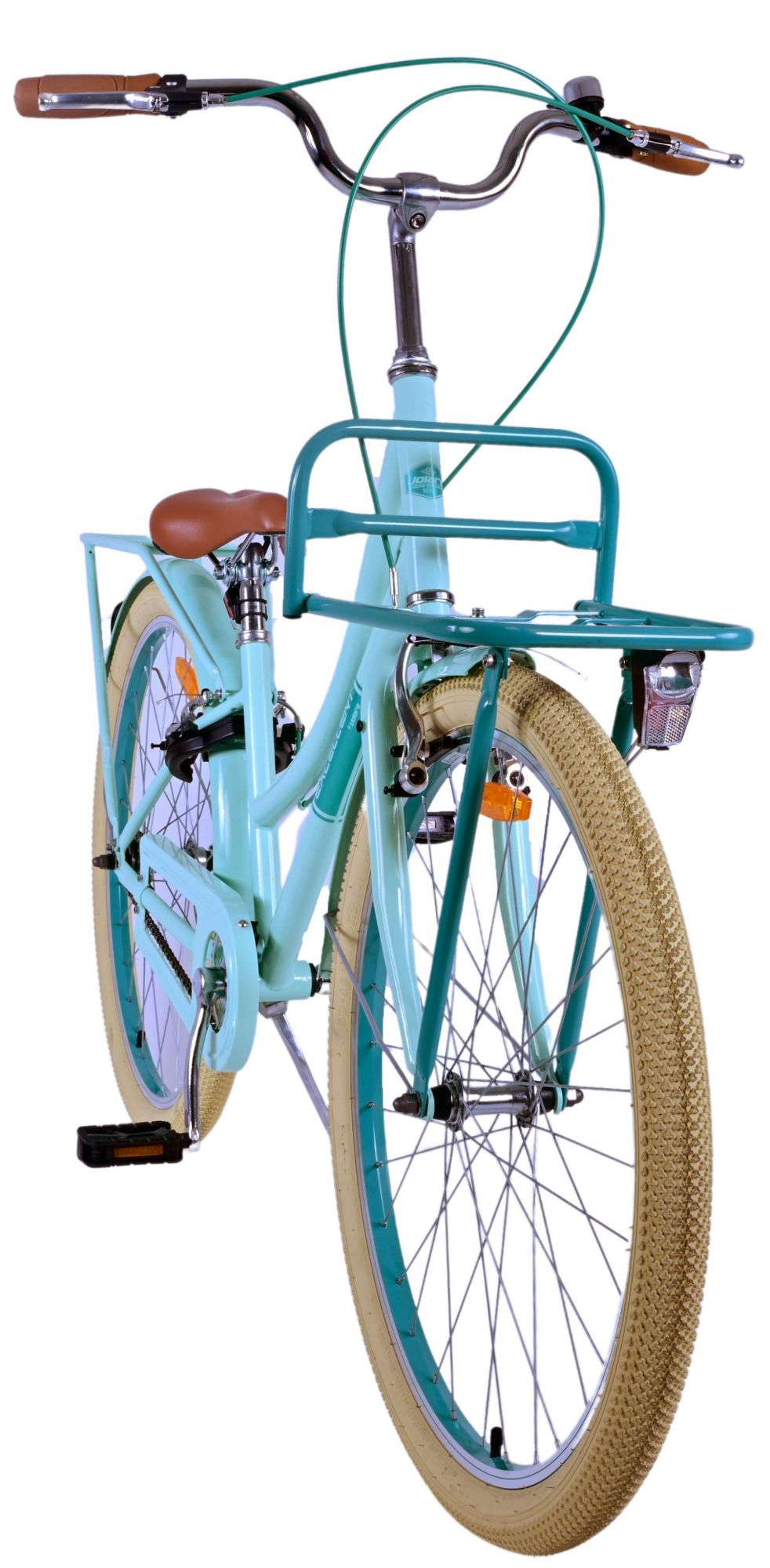 TPFSports Excellent Kinderfahrrad - Mädchen - 26 Zoll - Rücktritt + Handbremse - Grün